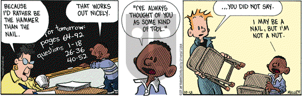 Frazz on Wednesday October 12, 2011 Comic Strip