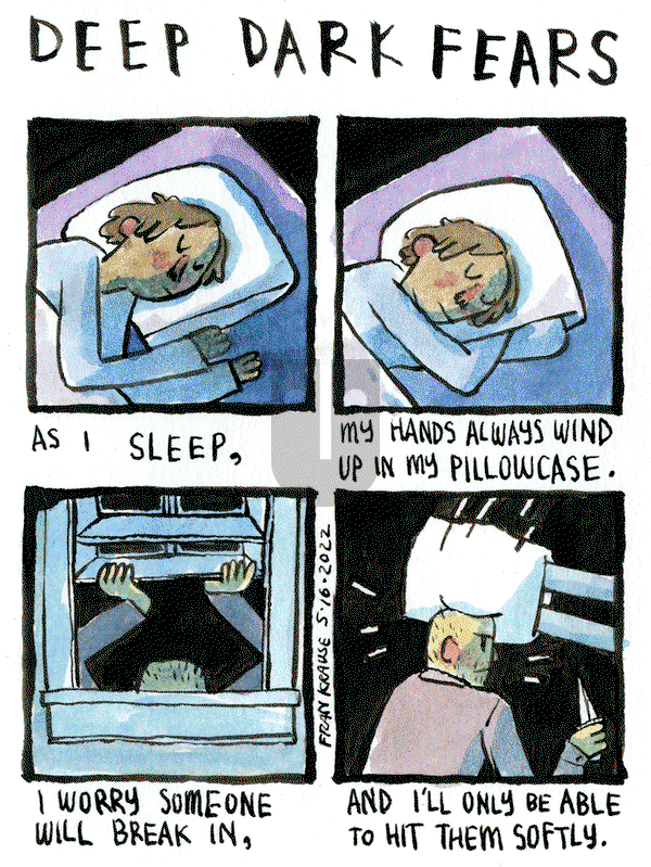 Deep Dark Fears - Monday September 19, 2022 Comic Strip