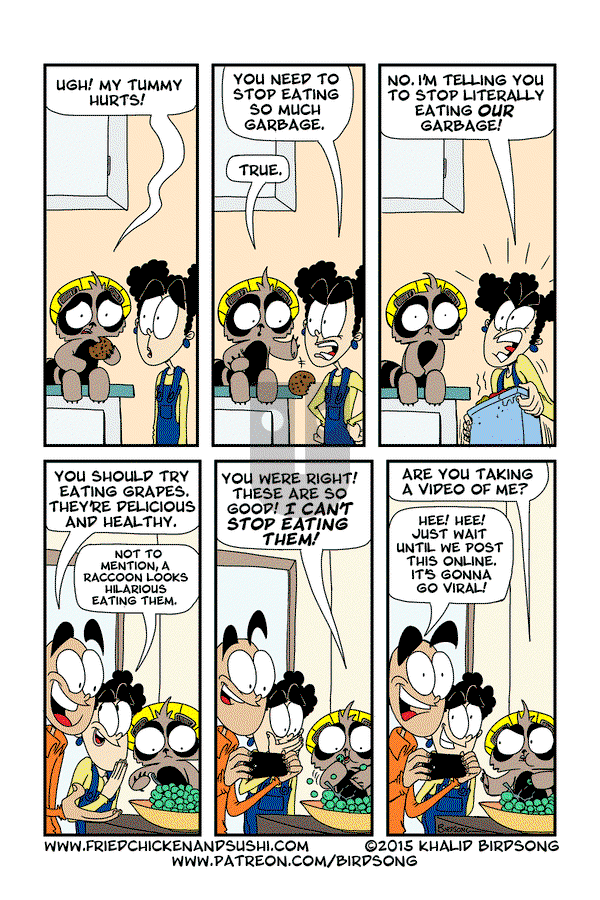 Little Fried Chicken and Sushi - Wednesday September 13, 2023 Comic Strip
