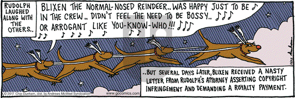 Overboard on Monday December 25, 2017 Comic Strip