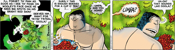 Alley Oop on Wednesday September 2, 2009 Comic Strip