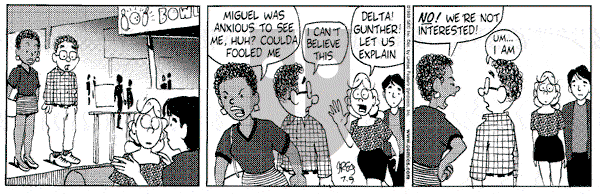 Luann - Friday July 9, 1999 Comic Strip