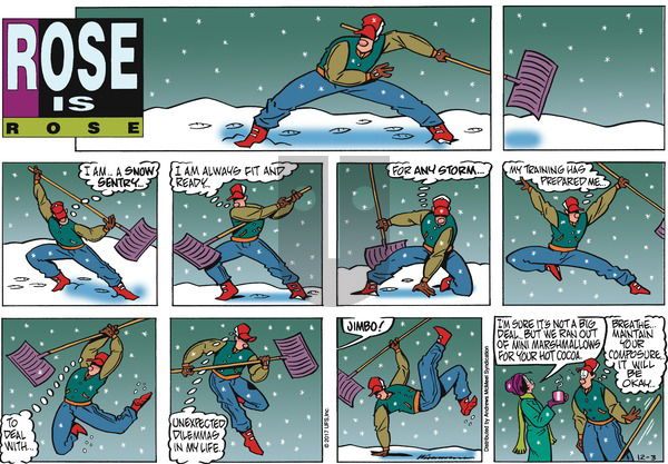 Rose is Rose on Sunday December 3, 2017 Comic Strip