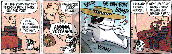Pooch Cafe on Monday January 9, 2012 Comic Strip