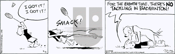 Red and Rover on Friday August 8, 2008 Comic Strip