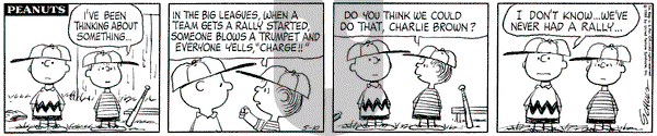 Peanuts on Saturday May 10, 1969 Comic Strip