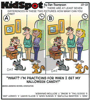 KidSpot - Saturday October 12, 2024 Comic Strip