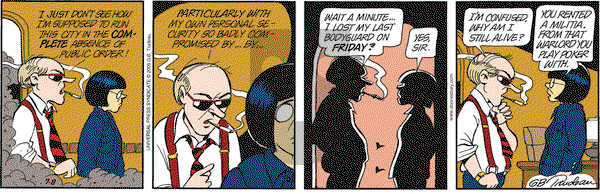 Doonesbury on Friday July 8, 2005 Comic Strip