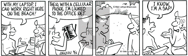 Arlo and Janis on Tuesday June 25, 1996 Comic Strip
