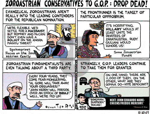 Ted Rall on Saturday October 20, 2007 Comic Strip