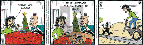 La Cucaracha on Thursday December 26, 2019 Comic Strip