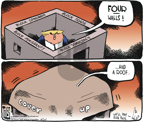 Tom Toles on Tuesday May 14, 2019 Comic Strip