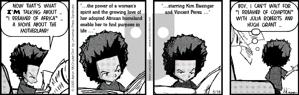 The Boondocks on Thursday December 20, 2007 Comic Strip
