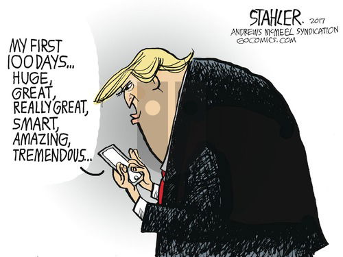 Jeff Stahler on Sunday April 30, 2017 Comic Strip