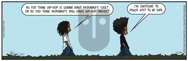 The Boondocks on Thursday July 21, 2005 Comic Strip