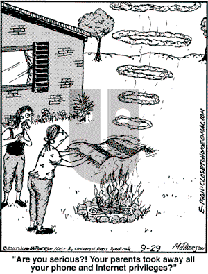 Close to Home on Sunday November 6, 2005 Comic Strip