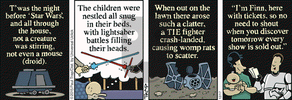 Thatababy - Thursday December 17, 2015 Comic Strip