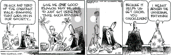 Non Sequitur on Wednesday May 28, 2003 Comic Strip