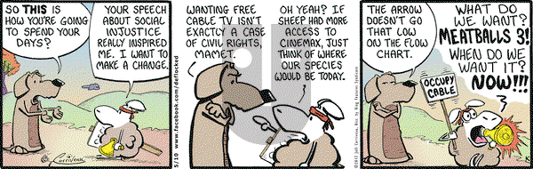 DeFlocked on Thursday May 10, 2012 Comic Strip