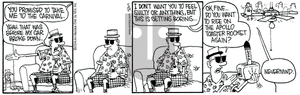 Monty on Saturday May 29, 2004 Comic Strip