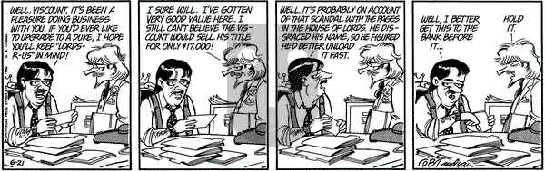 Doonesbury on Saturday June 21, 1986 Comic Strip