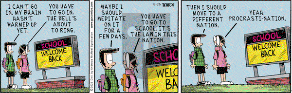 Grand Avenue on Tuesday August 26, 2025 Comic Strip