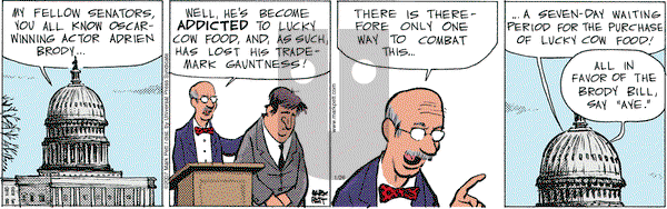 Lucky Cow on Friday January 26, 2007 Comic Strip