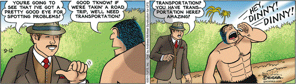 Alley Oop on Tuesday September 12, 2017 Comic Strip