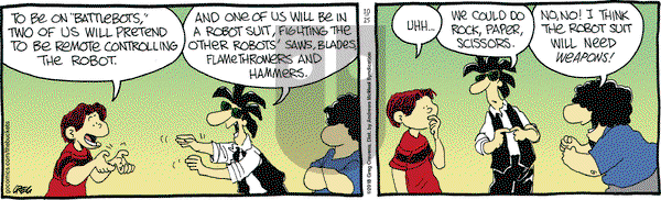 The Buckets on Thursday October 25, 2018 Comic Strip