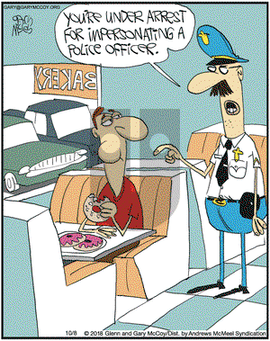 The Flying McCoys on Monday October 8, 2018 Comic Strip