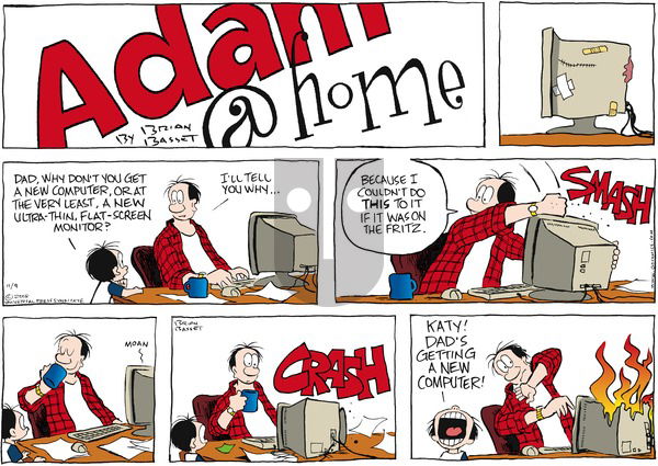 Adam@Home on Sunday November 9, 2008 Comic Strip