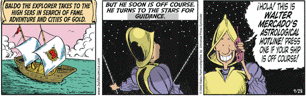 Baldo on Thursday September 28, 2000 Comic Strip