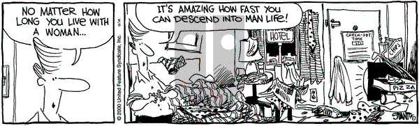 The Buckets on Thursday September 14, 2000 Comic Strip