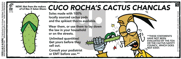 La Cucaracha on Friday April 16, 2021 Comic Strip