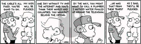 FoxTrot on Saturday October 21, 2006 Comic Strip