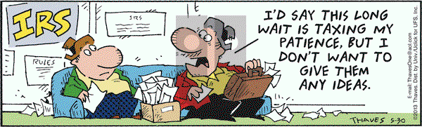 Frank and Ernest on Thursday May 30, 2013 Comic Strip