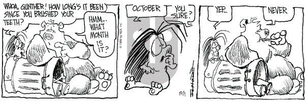 The Grizzwells on Friday October 1, 1999 Comic Strip