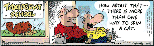 Frank and Ernest on Saturday June 19, 2010 Comic Strip