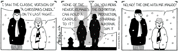 The Born Loser on Friday December 6, 2002 Comic Strip