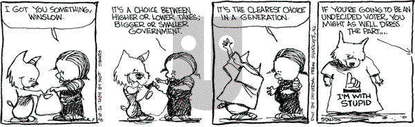 Prickly City on Tuesday October 26, 2004 Comic Strip