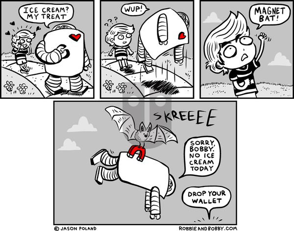 Robbie and Bobby on Wednesday April 30, 2025 Comic Strip
