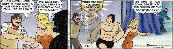 Alley Oop on Monday October 13, 2014 Comic Strip