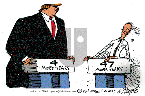 Henry Payne on Saturday October 24, 2020 Comic Strip