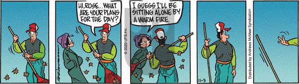 Rose is Rose on Tuesday November 3, 2020 Comic Strip