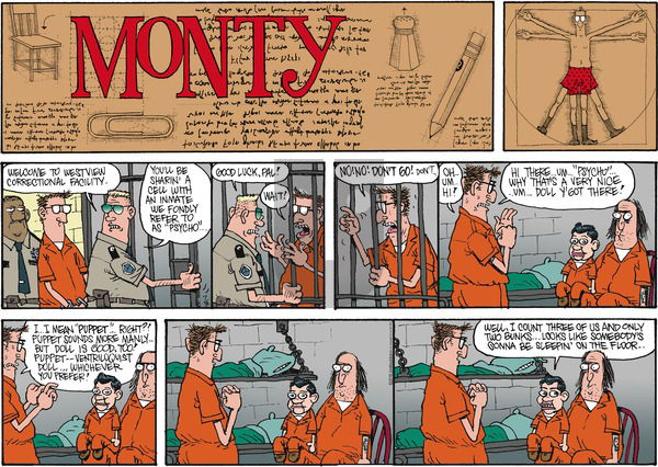 Monty on Sunday July 3, 2016 Comic Strip