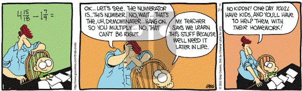 The Buckets on Tuesday March 27, 2012 Comic Strip
