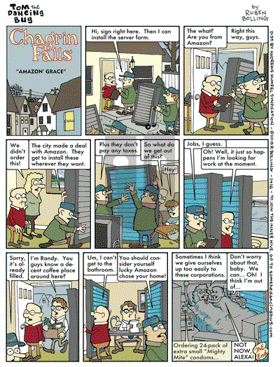 Tom the Dancing Bug on Monday December 3, 2018 Comic Strip