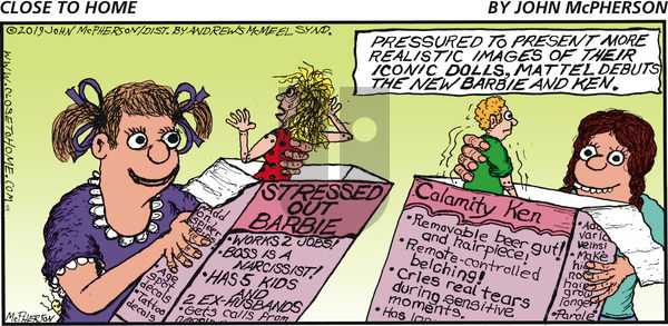 Close to Home on Sunday April 6, 2025 Comic Strip