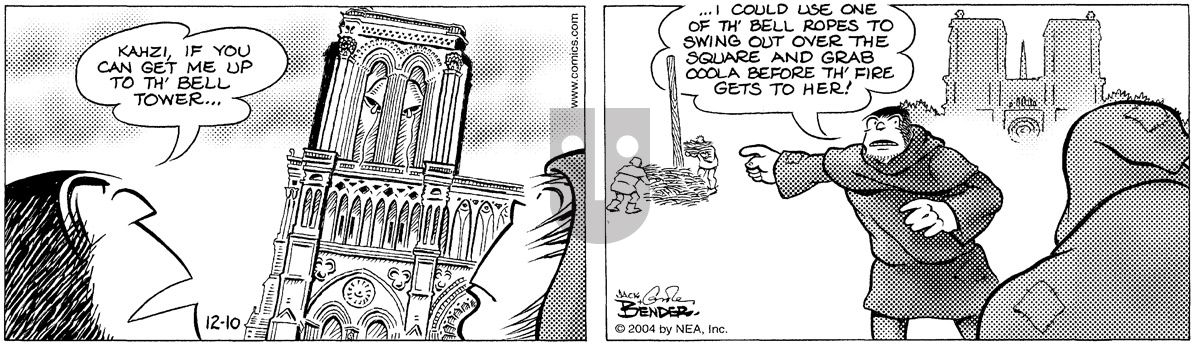 Alley Oop - Friday December 10, 2004 Comic Strip