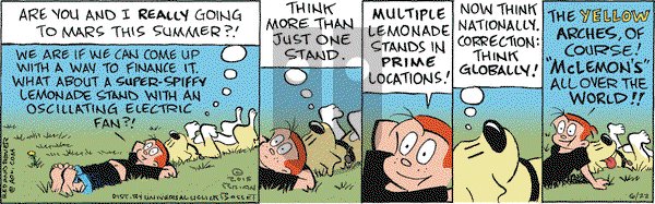 Red and Rover on Monday June 22, 2015 Comic Strip
